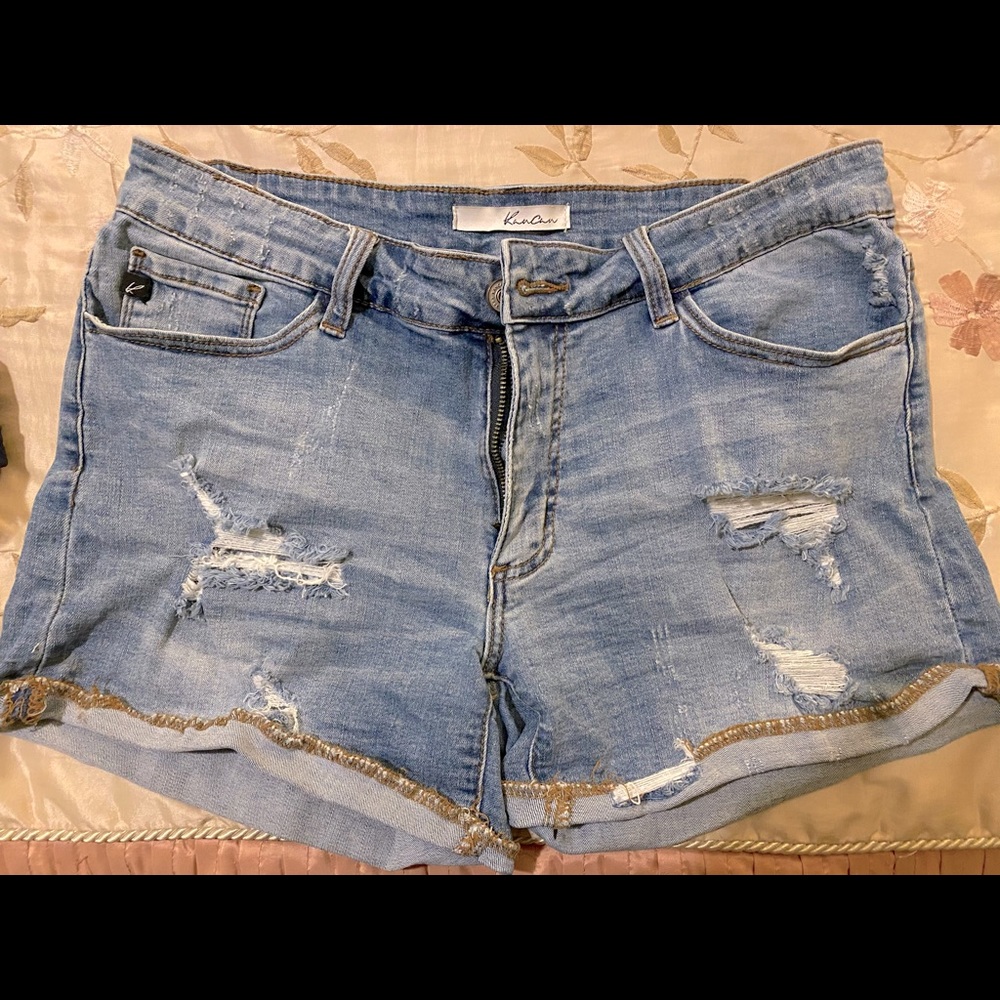 KanCan High Waisted Jean Shorts